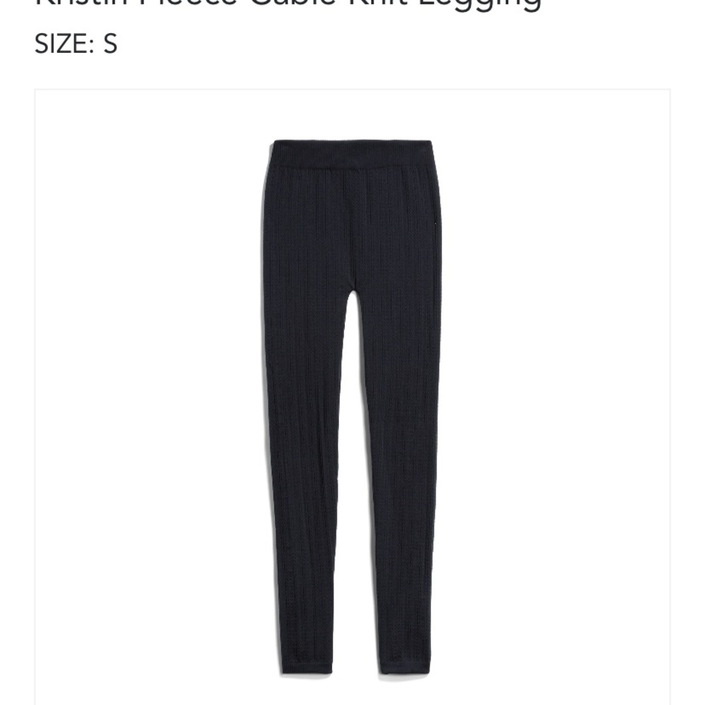 MTLA black fleece leggings from Stitch Fix